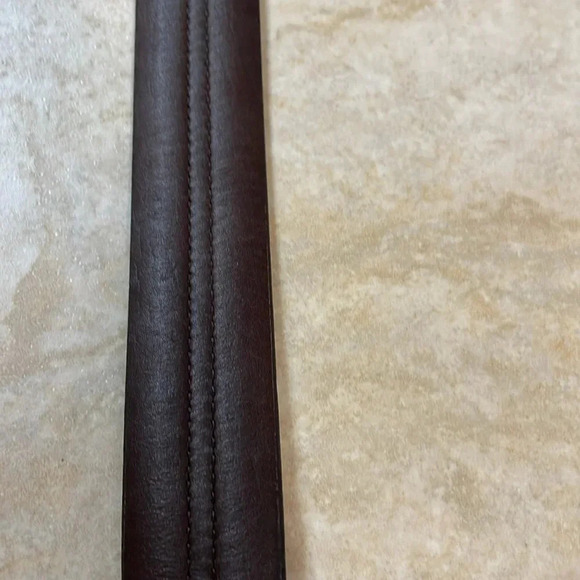 Tulliani Men’s Belt Dress Italian Calfskin Leather 4522 Dark Brown Size 34 - Picture 10 of 12